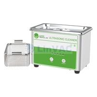 LinVAC超音波清洗機 800ml 系列【促銷機型:008D plus】5段定時 送不鏽鋼金屬籃(再贈手錶架)